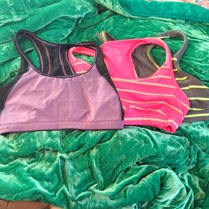 3 Sports Bras including Victoria's Secret